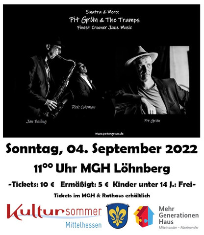 Pit Grün am 04. September 2022 im Mehrgenerationenhaus in Löhnberg